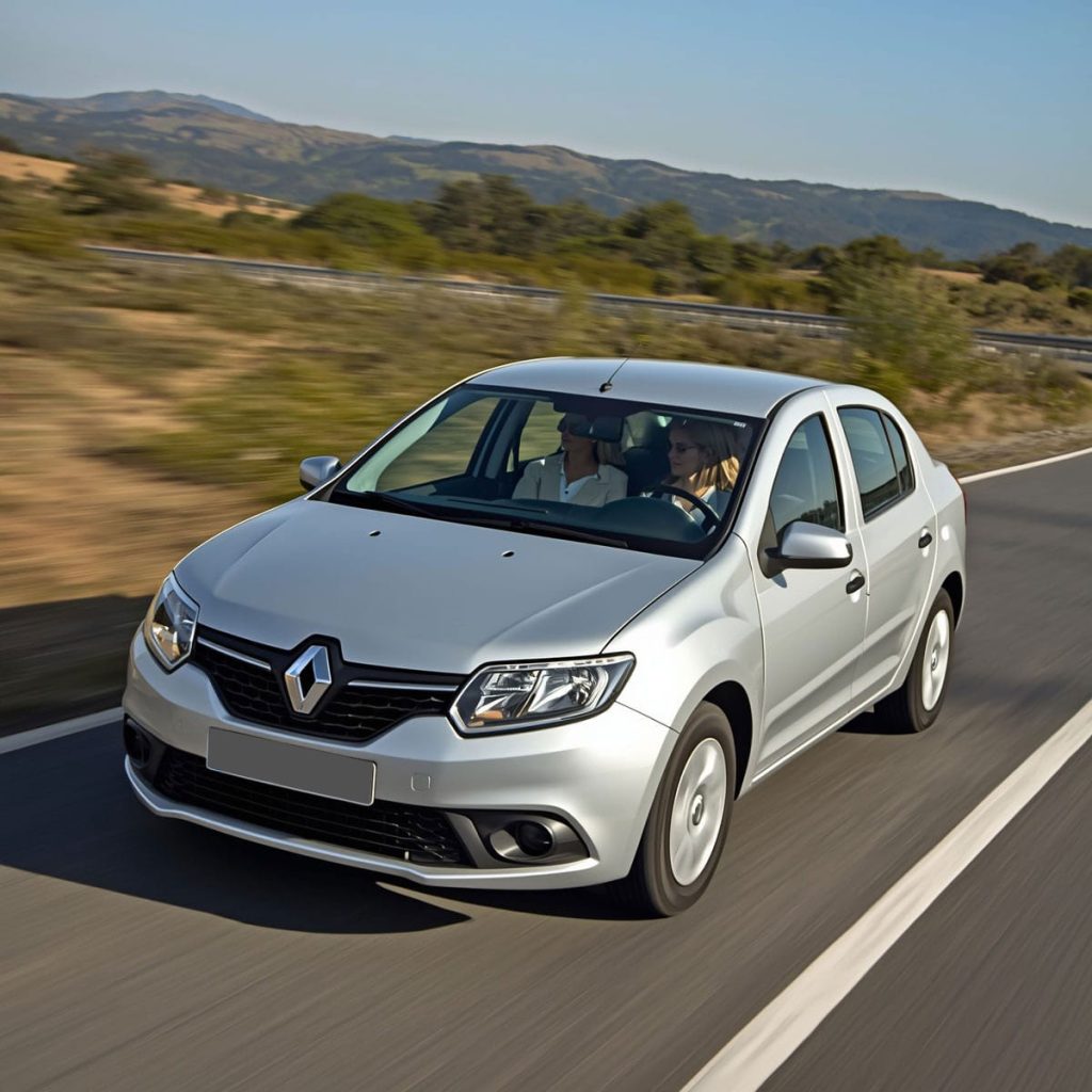 Rent Standard Car Renault Logan in Tbilisi