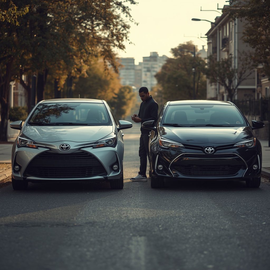 Toyota Yaris for rental in Tbilisi